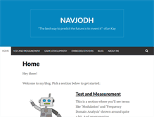 Tablet Screenshot of navjodh.com